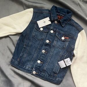 7 For All Man Kind Kids 6x Jean Jacket